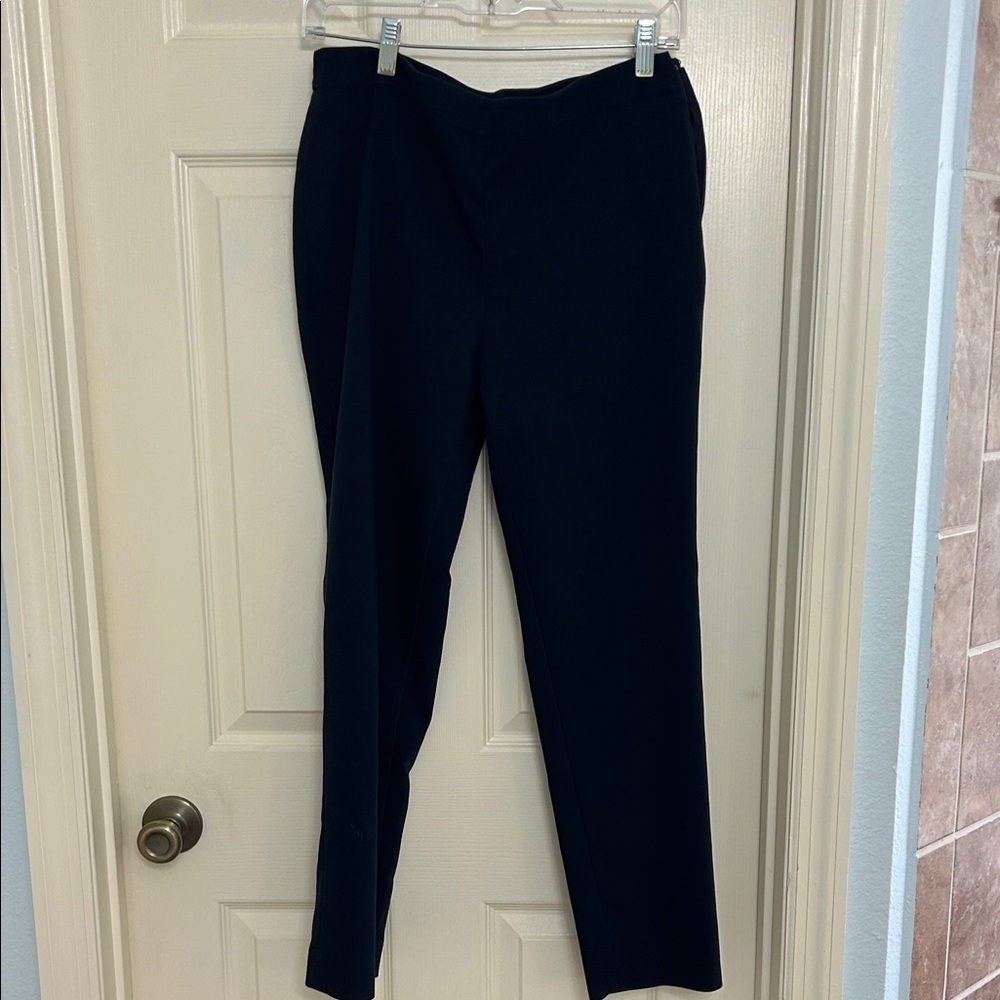 Chaus Navy Straight-Leg Trousers